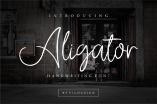 Aligator Font: Adding Texture to Editorial Design