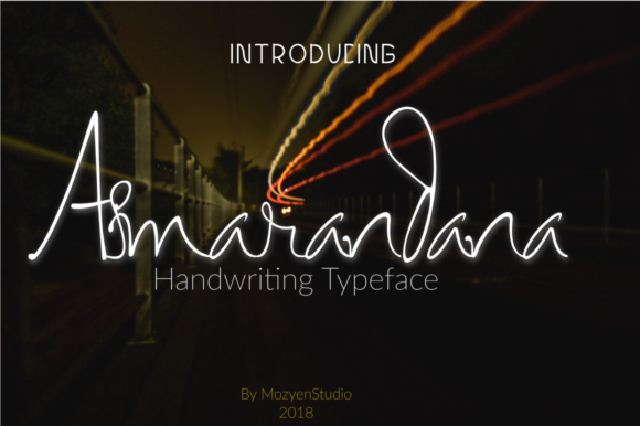 Asmarandana Font: Elegant Script for Editorial Design