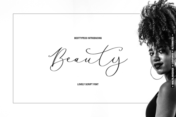 Beauty Lady Font: Adding Elegance to Brand Identity