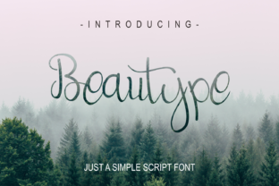 Beautype Font Review: Elegant Script for Editorial Design