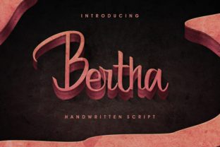Bertha Font: Elevating Handmade Labels & Packaging