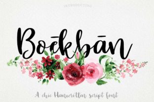 Boekban Font: Adding Feminine Elegance to Brand Identity