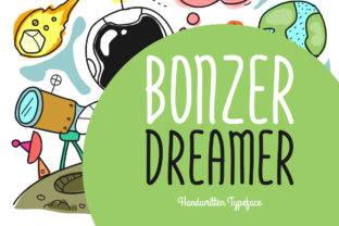 Bonzer Dreamer Font: A Handwritten Typeface for Branding