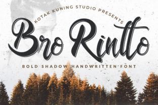 Bro Rintto Font: Bold Handwritten Style for Makers