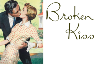 Broken Kiss Font: Handwritten Elegance for Web Design