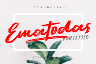 Ematodas Font: Adding Texture to Editorial Design