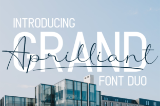 Grand Aprilliant Duo Font for Web Design