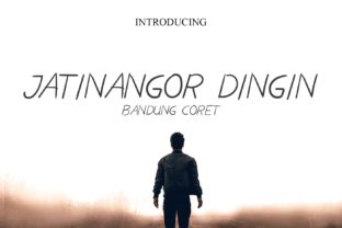Jatinangor Dingin Font for Digital Design
