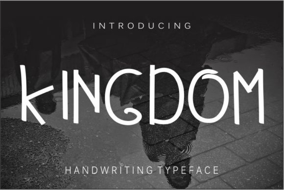 Kingdom Font: Modern Handwritten Typography for Web Design
