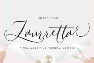 Laurretta Font: Modern Calligraphy for Handmade Products