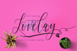Lovelay Font: Elegant Script for Editorial Design
