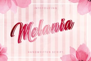 Melania Font: Bold Script Typography for Campaigns