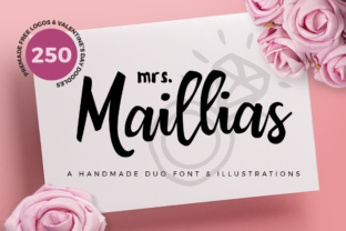 Mrs Maillias Duo Font for Web Design and Branding
