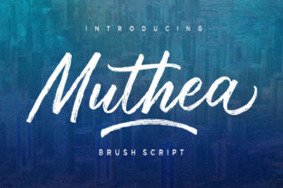 Muthea Font Review: Testing a Brushed Script in Branding