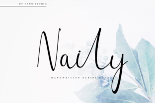 Naily Font: Elevating Editorial Design with Handwritten Charm