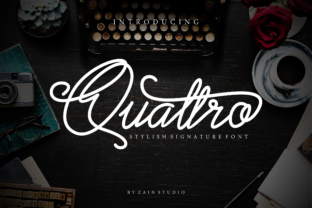 Quattro Font Review: Elegant Script for Web Design