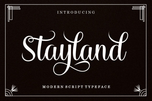 Stayland Font: Elevate Your Small Business Branding