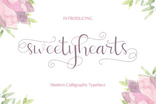 Sweetyhearts Font: A Modern Script for Editorial Design