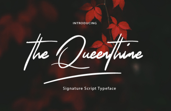 The Queenthine Font: Elevating Small Business Branding