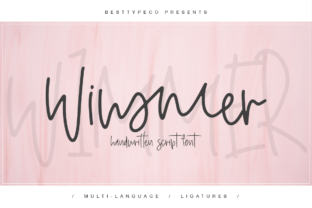 Wimmer Font Review: Handmade Script for Editorial Design